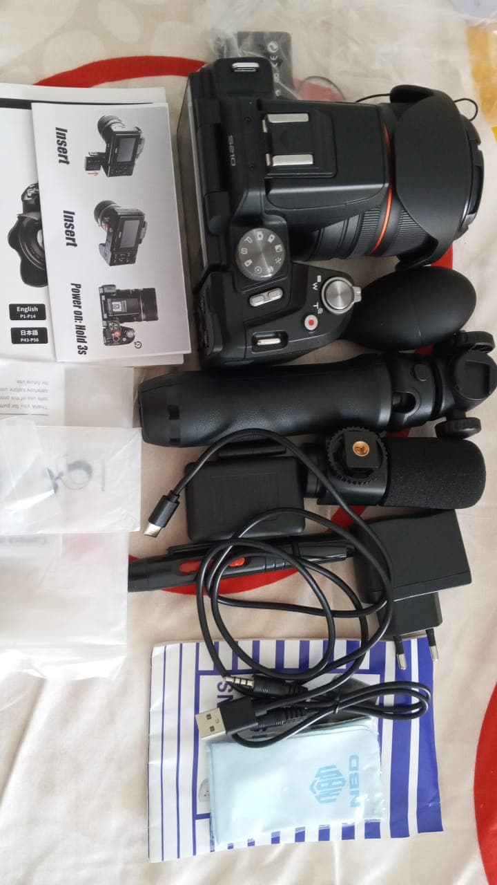 Marque NBD Capacité maximale 256 Go La caméra dispose de 9 modes de prise de vue.