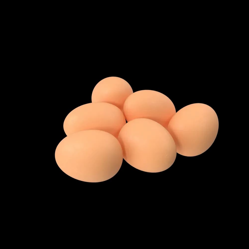 بيض، طبق من 12 حبة